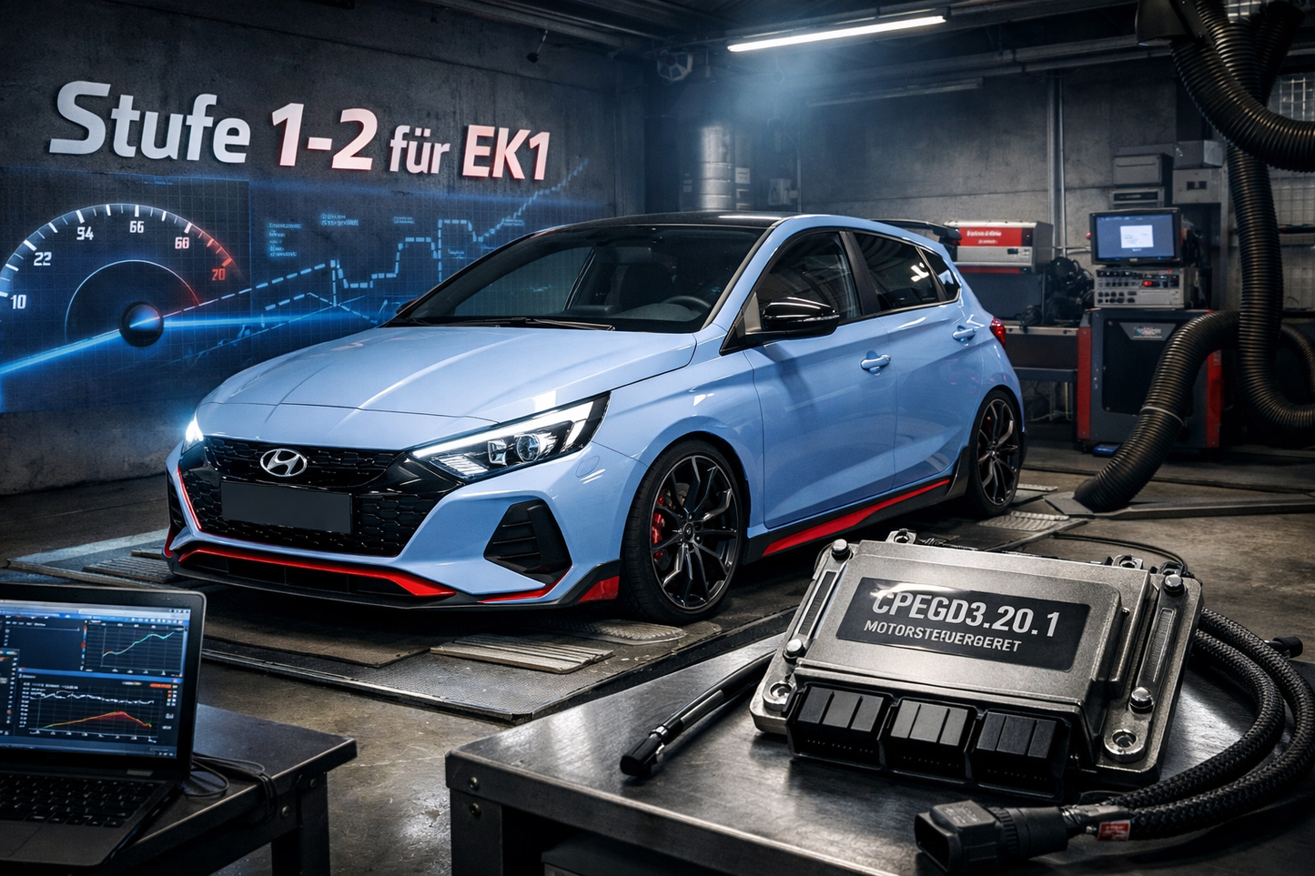 Tuningsoftware Stufe 1-2 / i20N / für EK1
