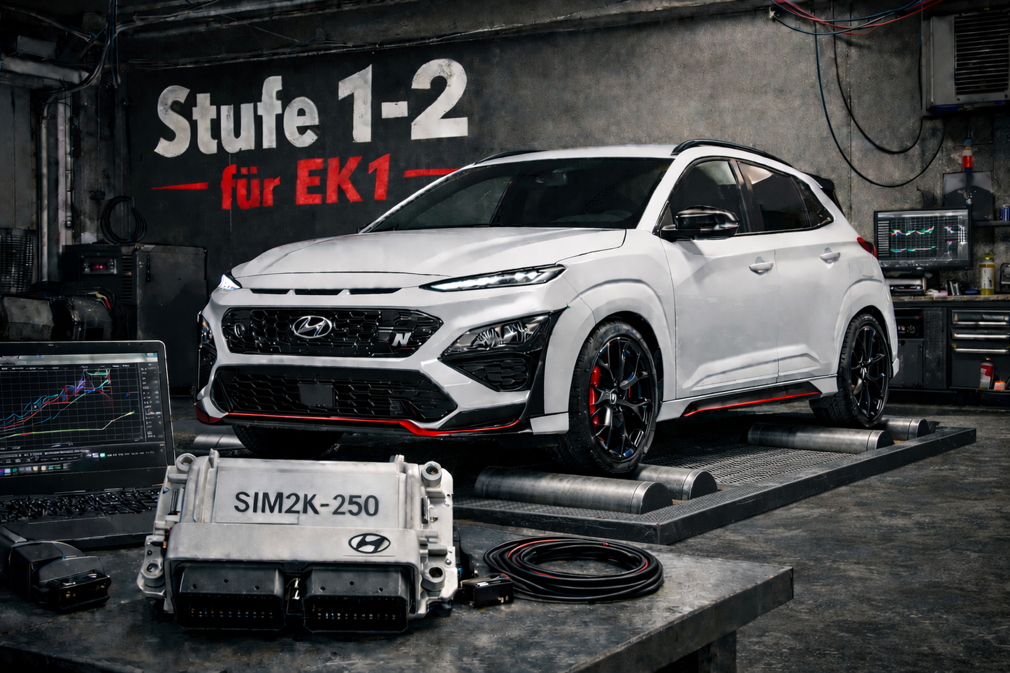 Tuningsoftware Stufe 1-3 / Kona N DCT 2021-2024 / für EK1