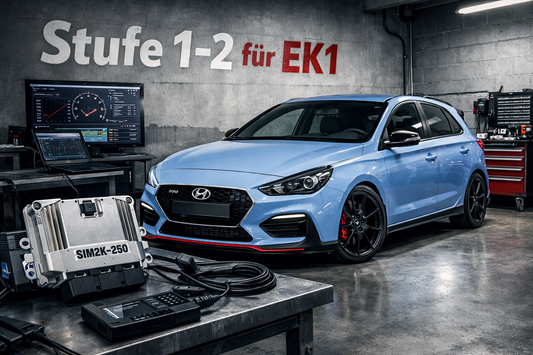 Tuningsoftware Stufe 1-2 / i30N 2017-2020 für EK1
